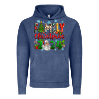 Vintage Denim family christmas 2024 Vintage Hoodie - Zillion Design Studio