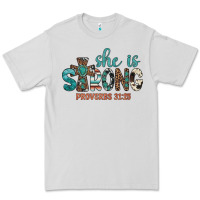 Dove Grey she is strong Premium Tee - Artiststas