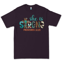 Plum she is strong Premium Tee - Artiststas