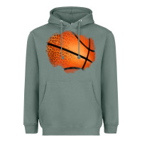 Sage leopard basketball patch Heavyweight Hoodie - Jasminsmagicworld