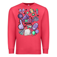Cardinal cheer mom Premium Sweatshirt - MaliasSmallBusiness