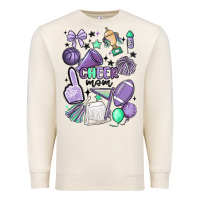 Sandshell cheer mom Premium Sweatshirt - MaliasSmallBusiness
