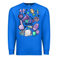 True Royal cheer mom Premium Sweatshirt - MaliasSmallBusiness