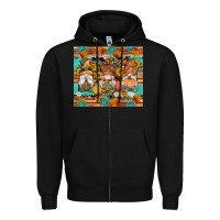 Black western fall gnomes tumbler Zipper Hoodie - Artiststas
