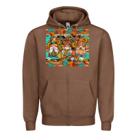 Chestnut western fall gnomes tumbler Zipper Hoodie - Artiststas