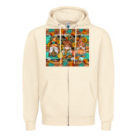 Sandshell western fall gnomes tumbler Zipper Hoodie - Artiststas