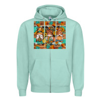 Seafoam western fall gnomes tumbler Zipper Hoodie - Artiststas