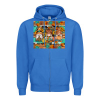 True Royal western fall gnomes tumbler Zipper Hoodie - Artiststas