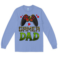 Colony Blue gamer dad Long Sleeve Tee - HRA Design Shop