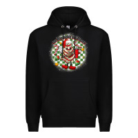 Black boojee christmas cake with belt bag Premium Hoodie - MaliasSmallBusiness