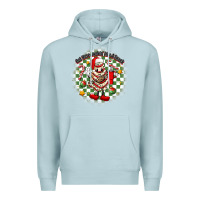 Blue Mist boojee christmas cake with belt bag Premium Hoodie - MaliasSmallBusiness
