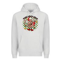 Dove Grey boojee christmas cake with belt bag Premium Hoodie - MaliasSmallBusiness