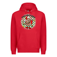Red boojee christmas cake with belt bag Premium Hoodie - MaliasSmallBusiness