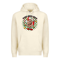 Sandshell boojee christmas cake with belt bag Premium Hoodie - MaliasSmallBusiness