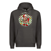 Smoke boojee christmas cake with belt bag Premium Hoodie - MaliasSmallBusiness