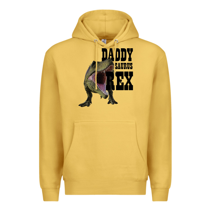 Daddy Saurus Rex Premium Hoodie by Bettercallsaul | Teevron