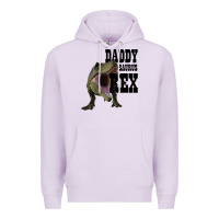 Lilac DADDY SAURUS REX Premium Hoodie - Bettercallsaul