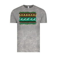 Cloud Rock turquoise aztec bullskull and horse Vintage Tee - BarkalooDesign