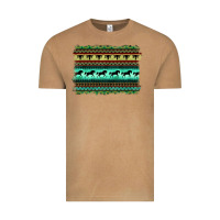 Vintage Camel turquoise aztec bullskull and horse Vintage Tee - BarkalooDesign