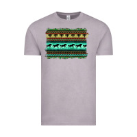 Vintage Zinc turquoise aztec bullskull and horse Vintage Tee - BarkalooDesign