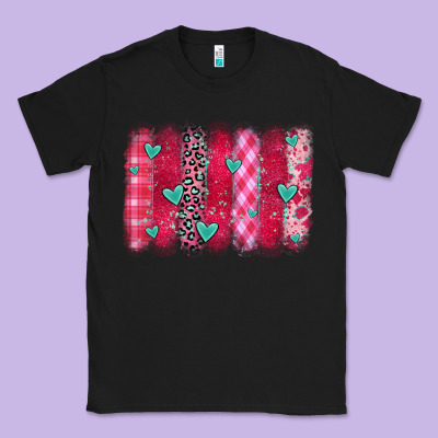 Valentines Day Brushstroke Classic Tee Designed By Oliviacreatesart