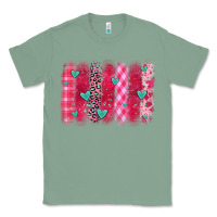 Sage valentines day brushstroke Classic Tee - OliviaCreatesArt