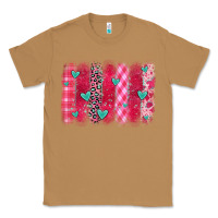 Toasted Coconut valentines day brushstroke Classic Tee - OliviaCreatesArt