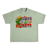 Oil Green cinco de mayo cactus Urban Heavy Tee - Zillion Design Studio