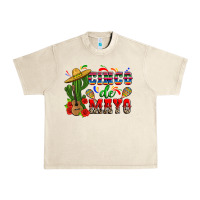 Sandshell cinco de mayo cactus Urban Heavy Tee - Zillion Design Studio