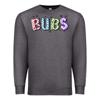 Charcoal Heather bubs Premium Sweatshirt - MaliasSmallBusiness