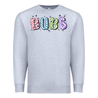 Heather Grey bubs Premium Sweatshirt - MaliasSmallBusiness