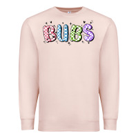 Pale Pink bubs Premium Sweatshirt - MaliasSmallBusiness