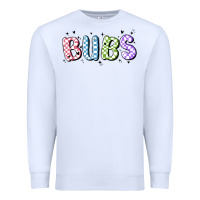 White bubs Premium Sweatshirt - MaliasSmallBusiness