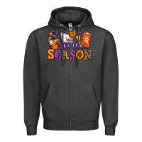 Charcoal Heather tis the season basketball Zipper Hoodie - Jasminsmagicworld
