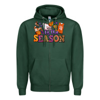 Sports Green tis the season basketball Zipper Hoodie - Jasminsmagicworld