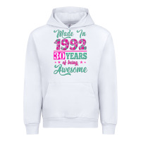 White made in 1992, 30 years of being awesome Urban Hoodie - Jasminsmagicworld