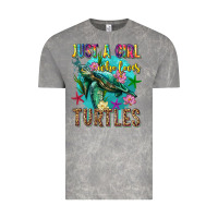 Cloud Rock just a girl who loves turtles Vintage Tee - texasbilliewilder