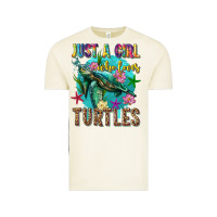 Vintage Arctic just a girl who loves turtles Vintage Tee - texasbilliewilder
