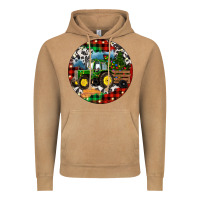 Vintage Camel Christmas Farm Tractor Vintage Hoodie - RanaPortraitStore