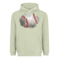 Matcha leopard baseball patch Heavyweight Hoodie - Jasminsmagicworld