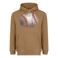 Toasted Coconut leopard baseball patch Heavyweight Hoodie - Jasminsmagicworld