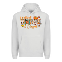 Grateful Thankful And Blessed Premium Hoodie | Teevron