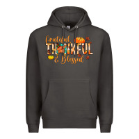 Smoke grateful thankful and blessed Premium Hoodie - MaliasSmallBusiness