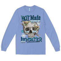 Colony Blue not made for winter skull Long Sleeve Tee - FaDigitalArtStudio