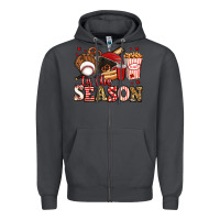 Smoke tis the season baseball Zipper Hoodie - Jasminsmagicworld