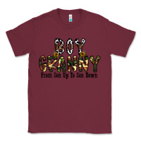 Burgundy boy granny from son up to sondown Classic Tee - CowhideDigitalArt