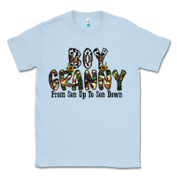Dusty Blue boy granny from son up to sondown Classic Tee - CowhideDigitalArt