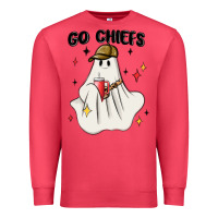 Cardinal go chiefs boujee sports ghost stanley Premium Sweatshirt - MaliasSmallBusiness