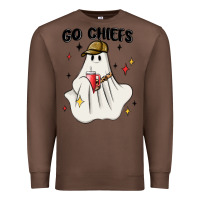 Chestnut go chiefs boujee sports ghost stanley Premium Sweatshirt - MaliasSmallBusiness