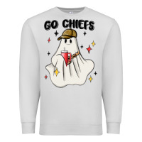 Dove Grey go chiefs boujee sports ghost stanley Premium Sweatshirt - MaliasSmallBusiness